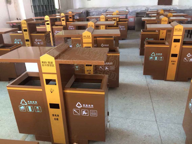 烤漆垃圾桶生產(chǎn)工藝？與噴漆垃圾桶區(qū)別