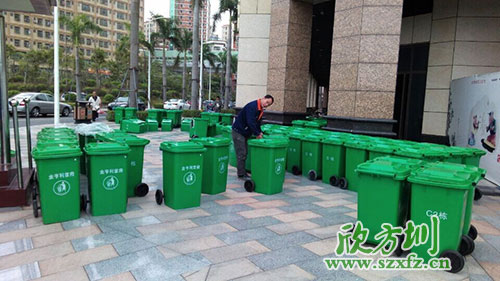 欣方圳塑料環(huán)保垃圾桶，天津市場銷量倍增