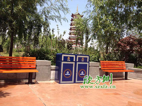 戶外分類彩繪垃圾桶什么品牌好？欣方圳為您推薦