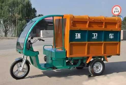 三亞街道上的垃圾箱將被取消，實施三輪電動車定時上門收集！