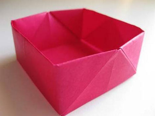 用紙折垃圾桶手工怎么折，學(xué)手工制作折紙垃圾桶