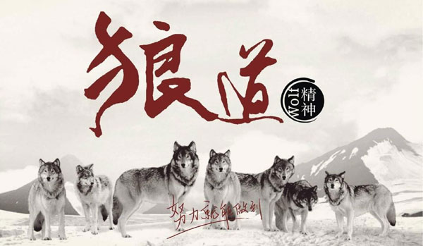 學(xué)習(xí)狼道精神，做好垃圾桶銷(xiāo)售工作